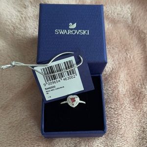 Swarovski Heart Ring